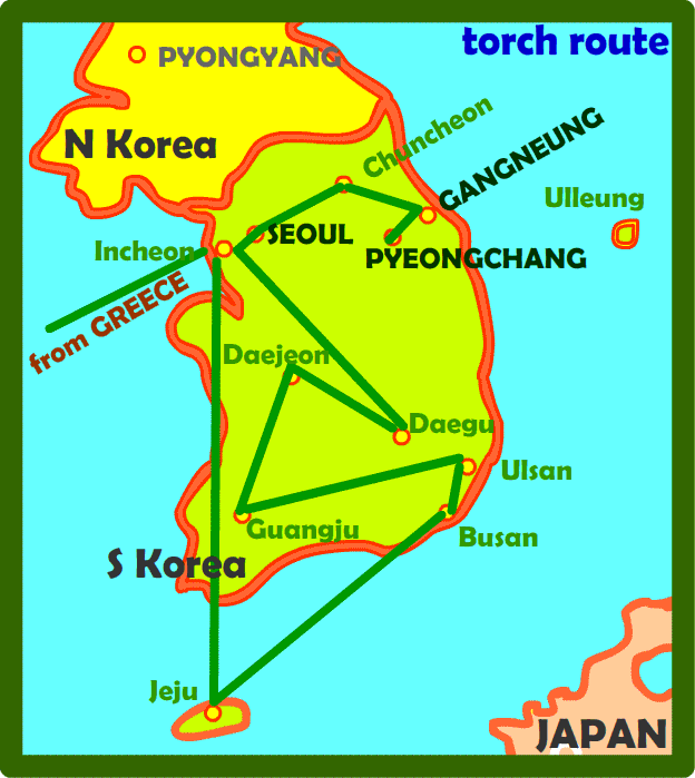 winter olympics, pyeongchang, south korea, busan, seoul, incheon